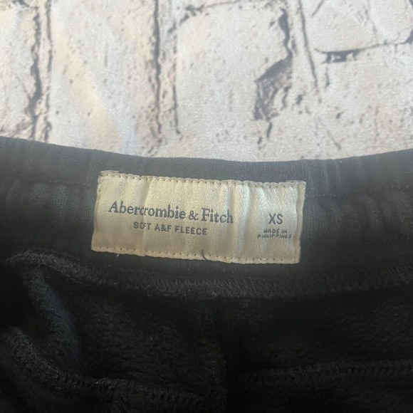 Abercrombie & Fitch Soft AF Jogger Sweatpants Black Size XS Drawstring - Picture 5 of 5